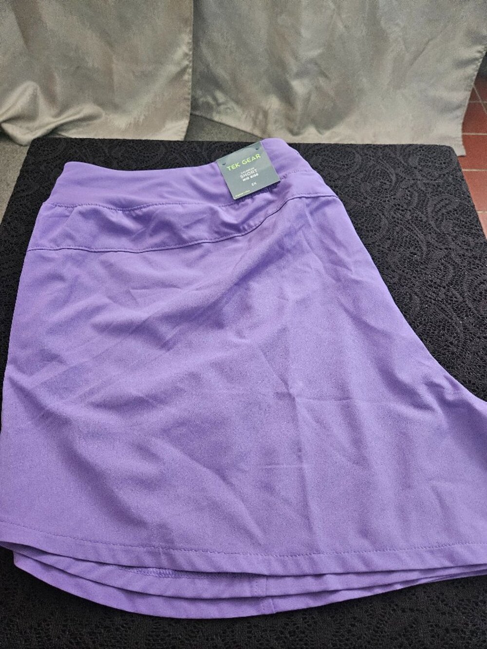 NWT Tek Gear Purple Mid-Rise Active Wear Shorts (3X)